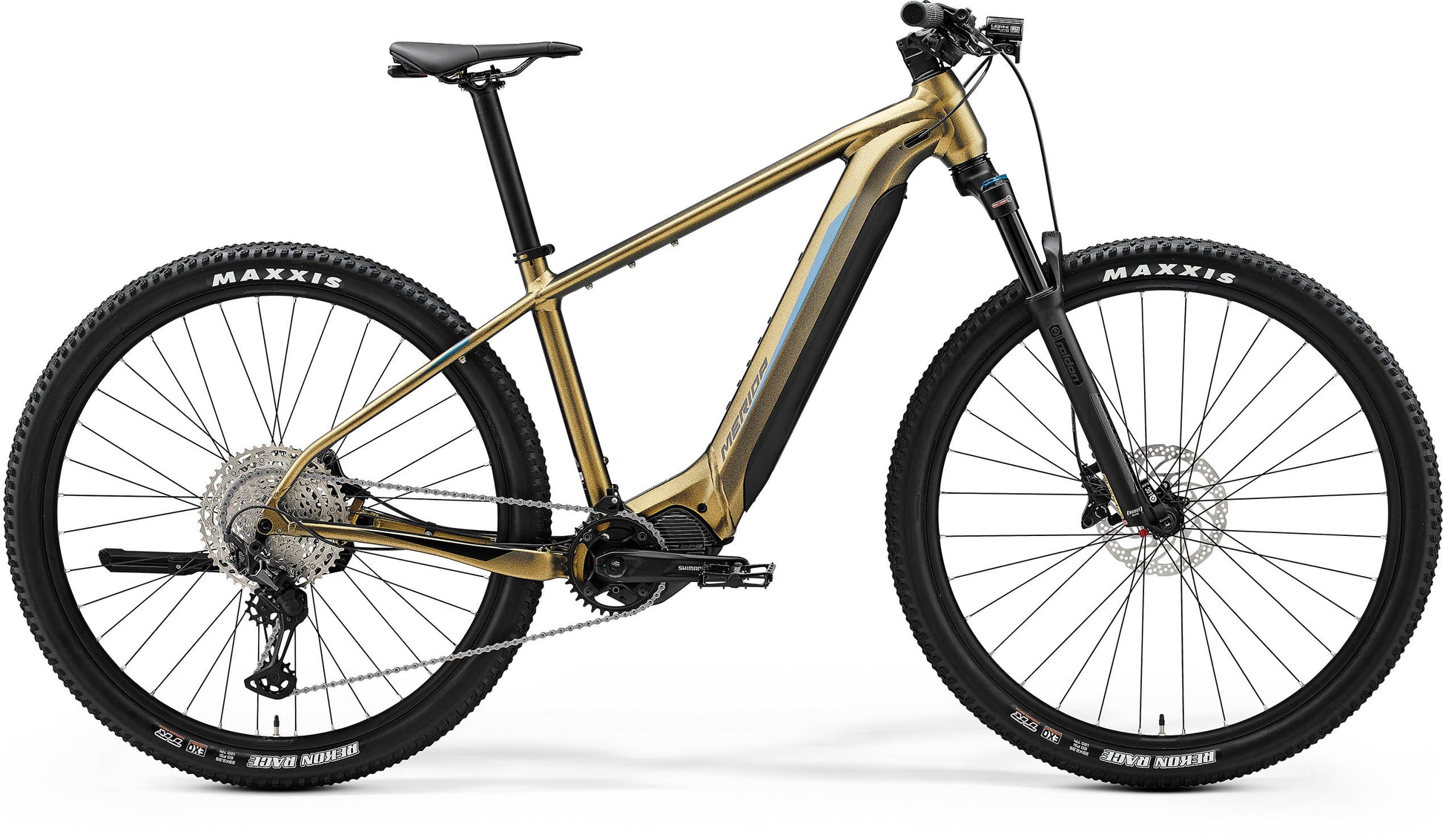 Merida eBig Nine 775 - Gold/Blue/Black - MY24