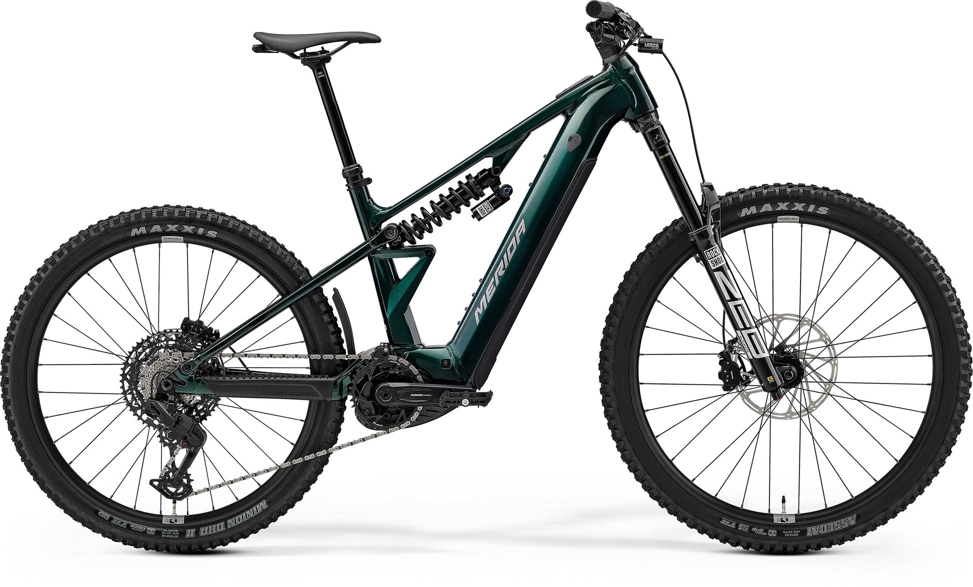 Merida eOne-Eighty FR 800 - Halo Green (Grey) - MY26