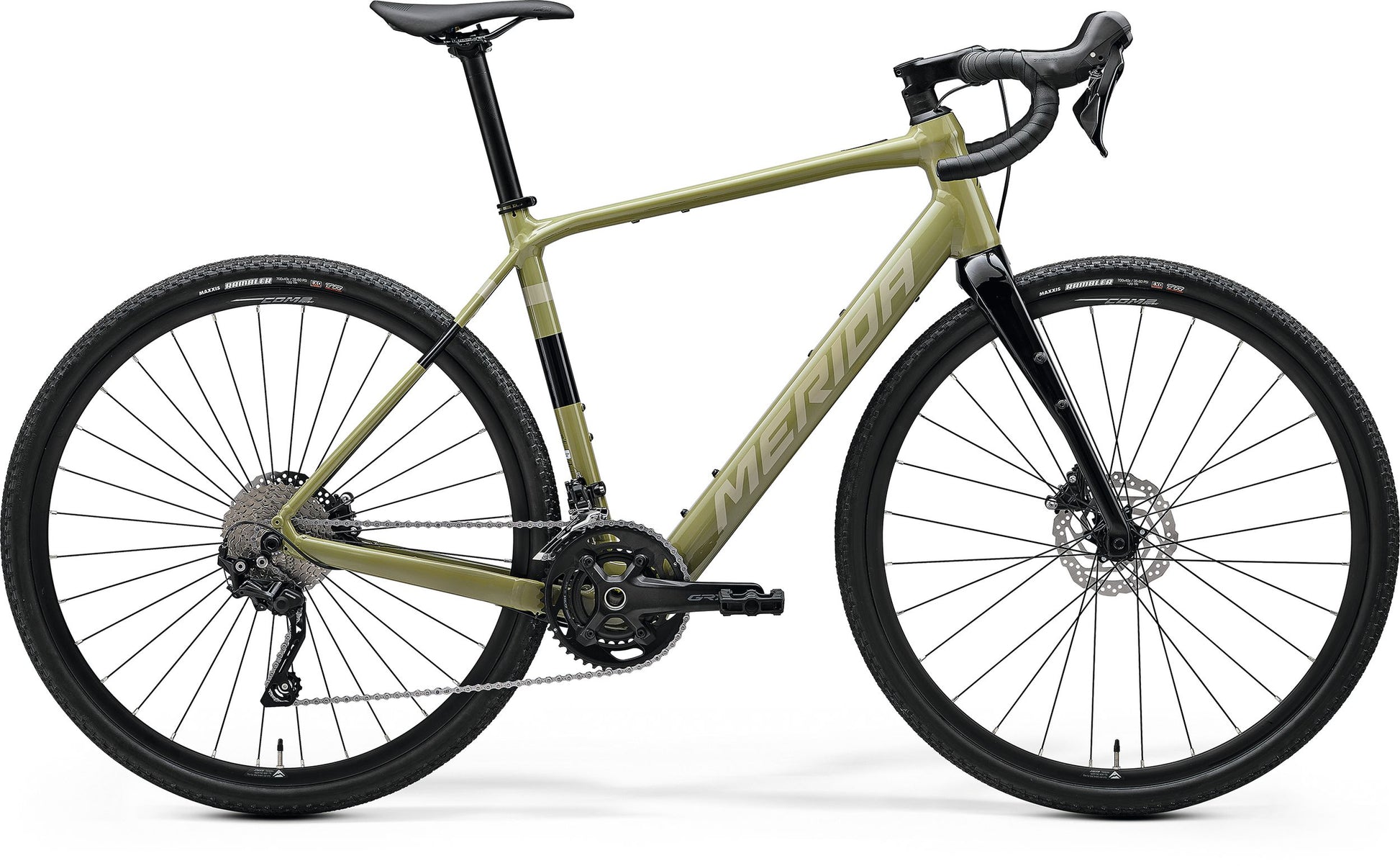 Merida eSilex 400 - Green/Brown - MY25