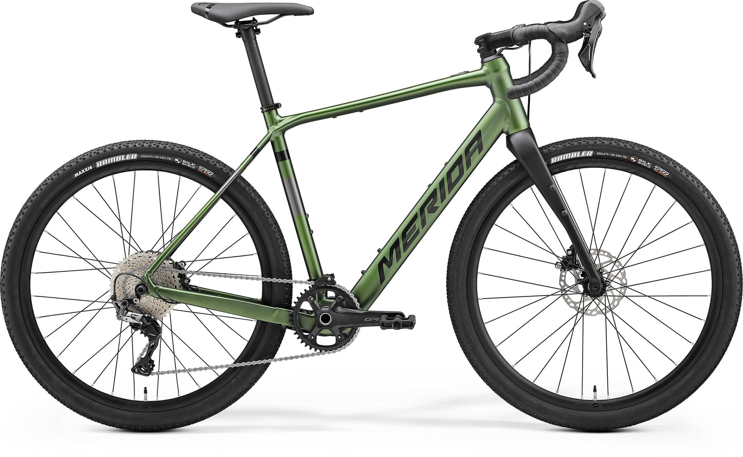Merida eSilex + 600 - Green/Silver - MY24