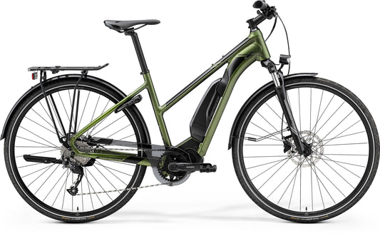 Merida eSpresso 300SE EQ 418Wh Women's - Green/Grey - MY23