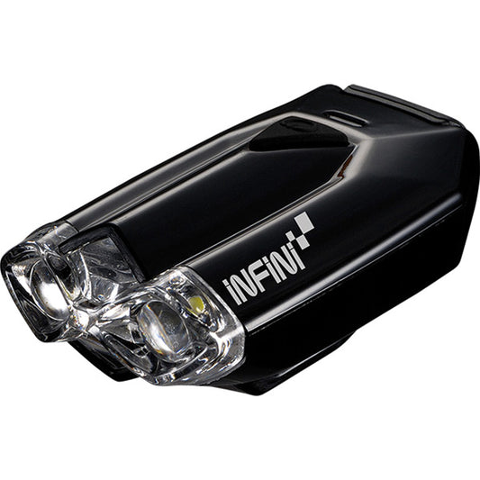 Infini Lava super bright micro USB front light with QR bracket black