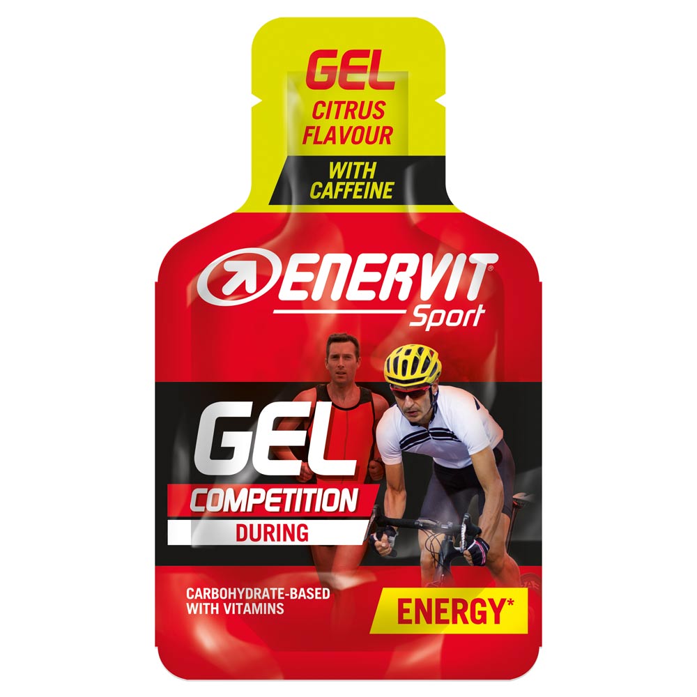Enervit Citrus Competition Energy Gel with Caffeine