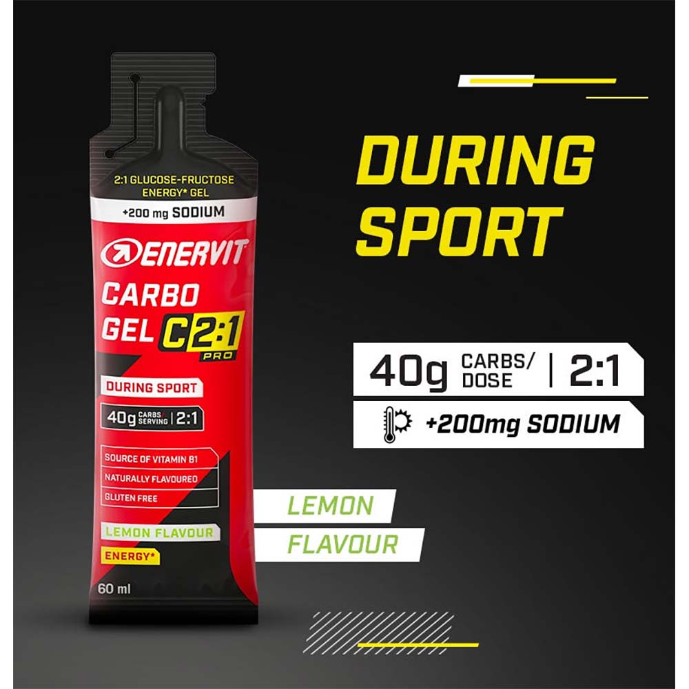 Enervit Lemon C2:1 Pro Carbo Gel With Sodium