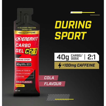 Enervit Cola C2:1 Pro Carbo Gel With Caffeine