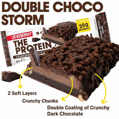 Enervit Double Chocolate Protein Deal Bar