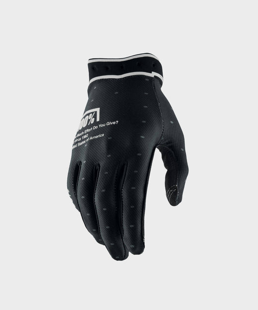 100% Ridefit Glove S / Black