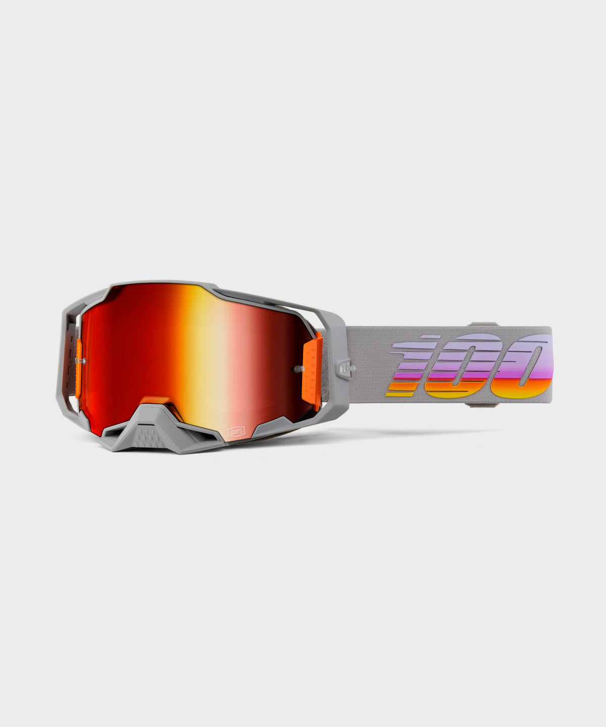 100% ARMEGA Goggle Fallbrook Red Mirror Lens