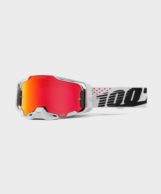 100% ARMEGA Goggle HiPER Red Mirror