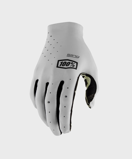 100% Sling MX Gloves - White S / White