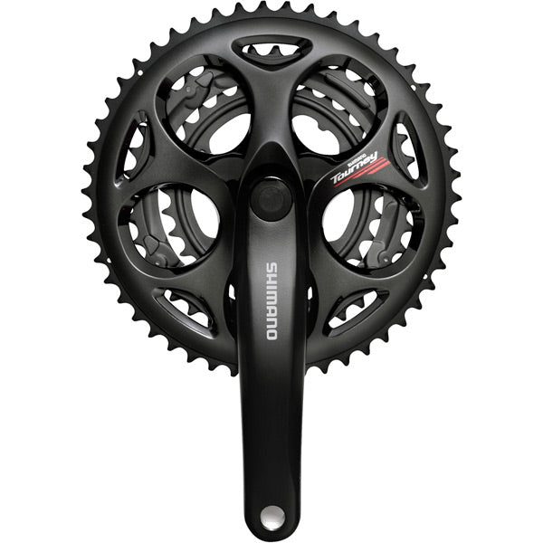 Shimano Tourney / TY FC-A073 square taper triple chainset 7/8-speed w/o c/grd