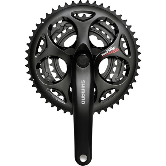Shimano Tourney / TY FC-A073 square taper triple chainset 7/8-speed w/o c/grd