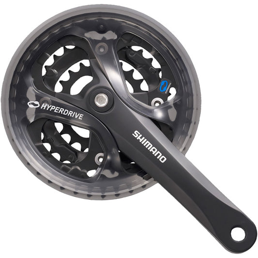 Shimano Acera FC-M361 chainset, square taper 7/8 speed black