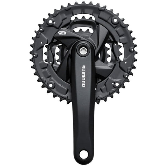 Shimano Acera FC-M371 chainset with chainguard, square taper, 48 / 36 / 26T, 175 mm