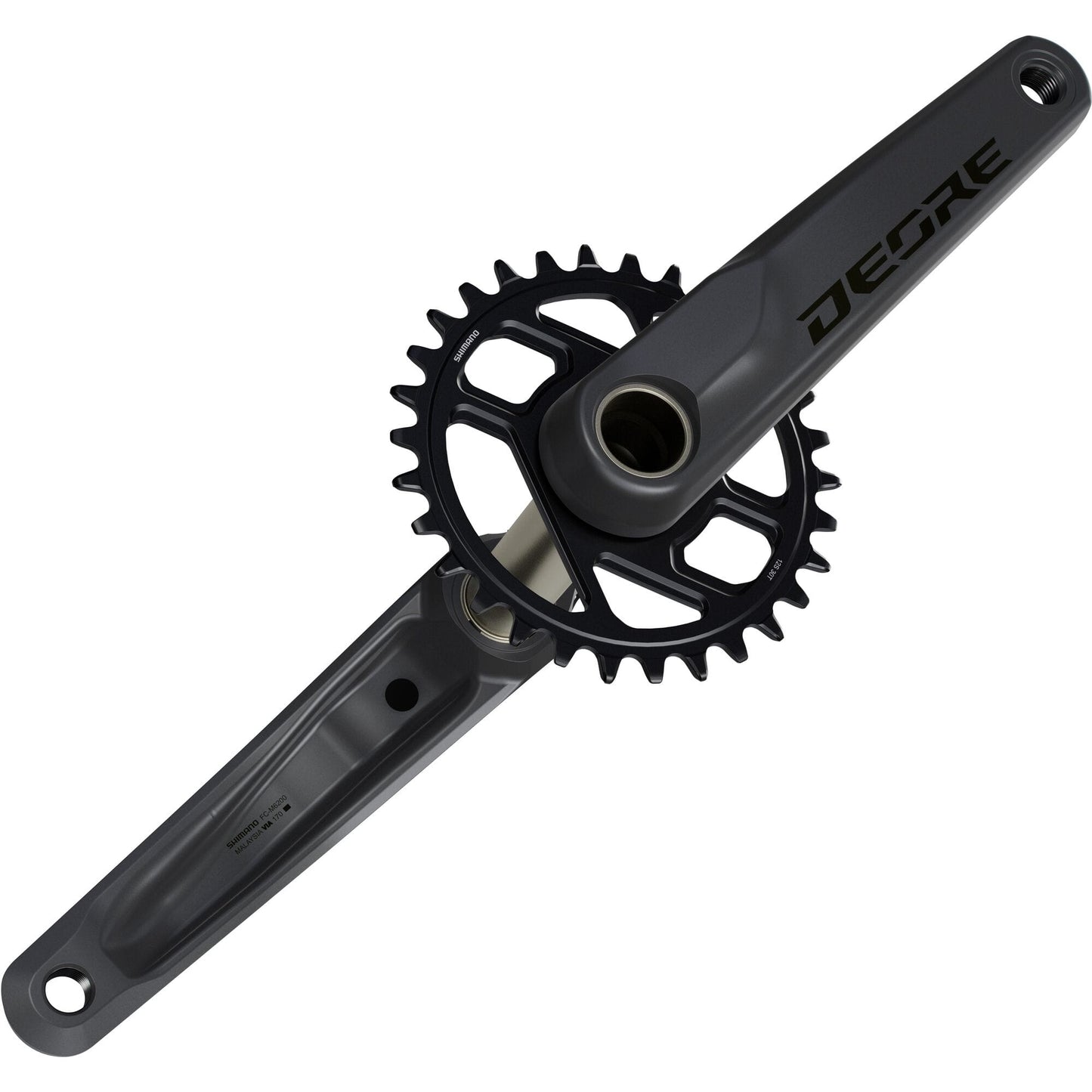 Shimano FC-M6200 Deore chainset, 12-speed, 175 mm, 55 mm chainline