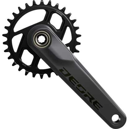Shimano FC-M6200 Deore chainset, 12-speed, 175 mm, 55 mm chainline