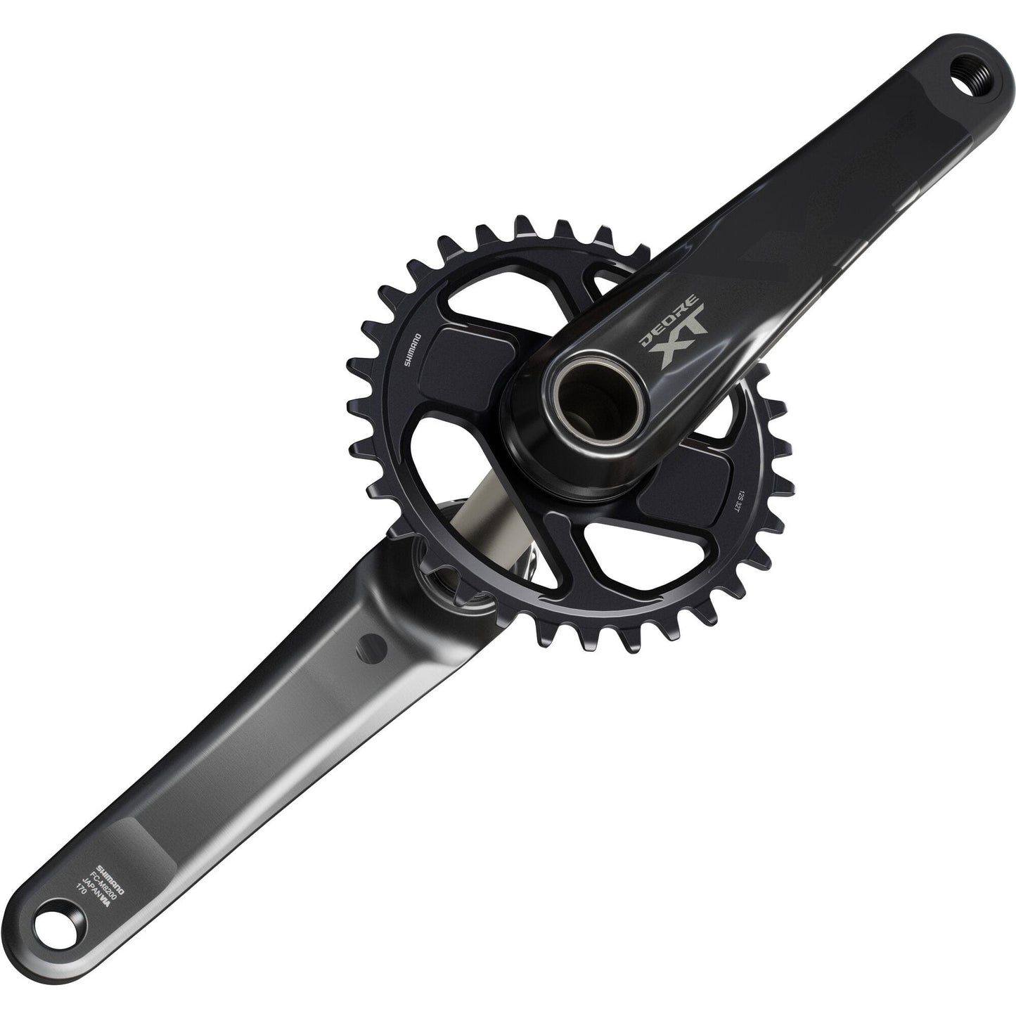 Shimano Deore XT FC-M8200 XT Crank set without ring, 12-speed, 55mm chainline