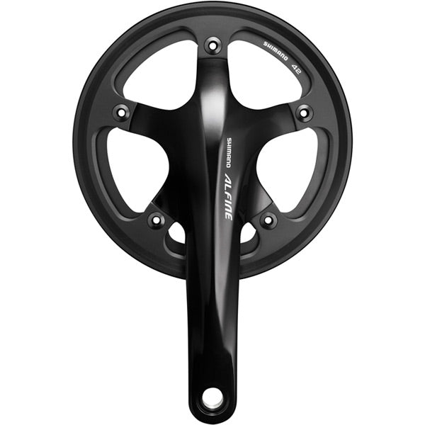 Shimano Alfine FC-S501 Alfine 2-piece chainset with single chain guard