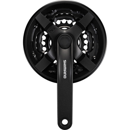 Shimano Tourney / TY FC-TY301 chainset 42 / 34 / 24, 6/7/8-speed, 150 mm, black