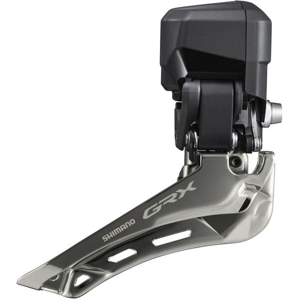 Shimano GRX FD-RX825 GRX Di2 front mech, 12-speed double, braze-on