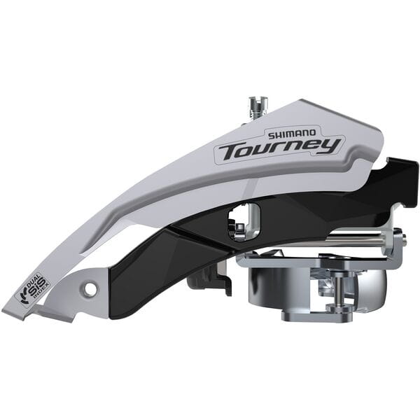 Shimano Tourney / TY FD-TY601 Tourney front mech, triple, top swing, dual pull, 66-69, for 48T