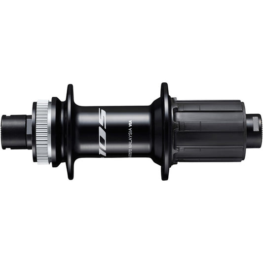 Shimano 105 FH-R7070 105 11-speed Freehub hub, Centre-Lock disc 142 x 12 mm, 32 hole, black