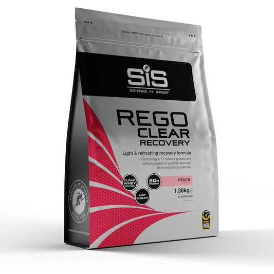 Science In Sport Rego Clear Whey Protein Drink - 1.38kg - Peach