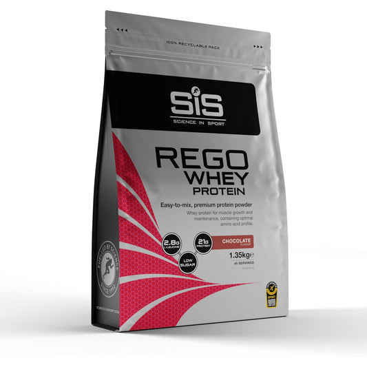 Science In Sport Rego Whey Protein Drink Powder - 1.35kg - Chocolate