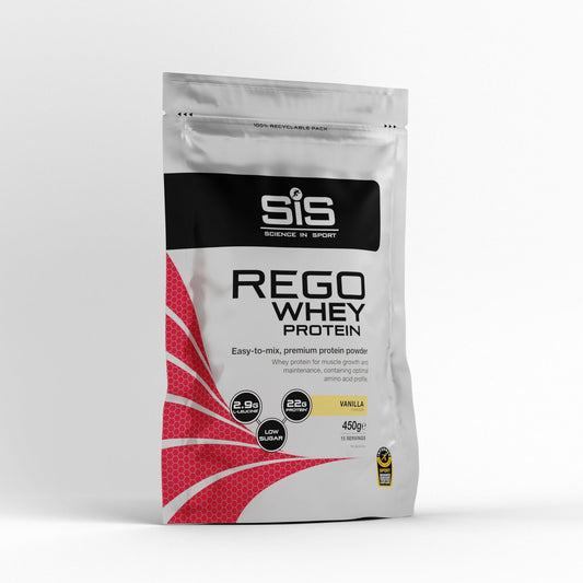 Science In Sport Rego Whey Protein Drink Powder - 450g - Vanilla