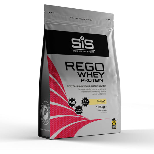 Science In Sport Rego Whey Protein Drink Powder - 1.35kg - Vanilla