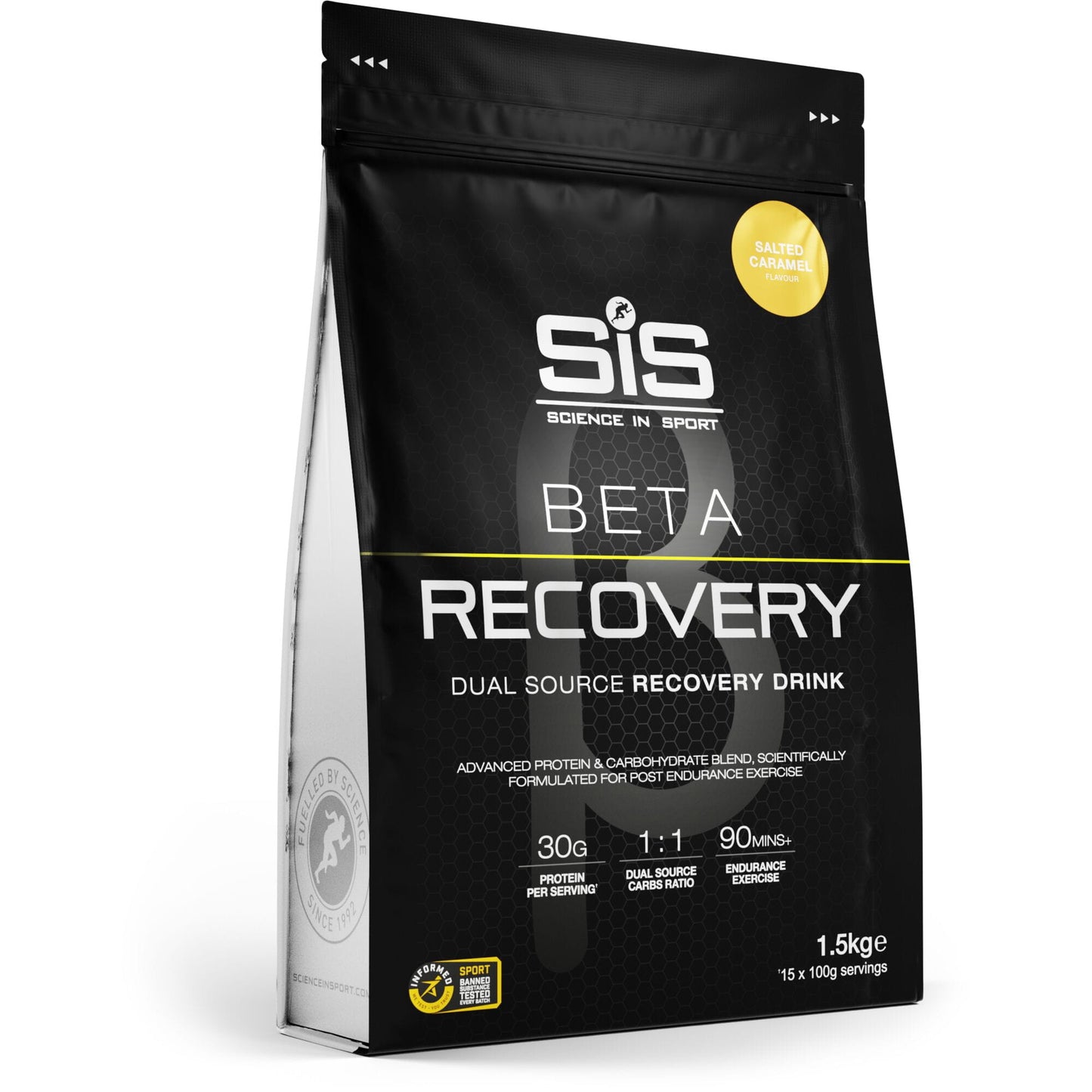 Science In Sport BETA Recovery Drink Powder - 1.5kg - Salted Caramel