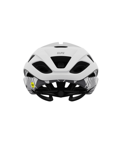 Giro Eclipse Spherical Mips Road Helmet Medium - White/Matte Charcoal Rush