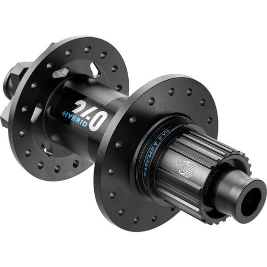 DT Swiss Hybrid 240 Classic rear 6-bolt 148 x 12 mm Boost, MICRO SPLINE, 32 hole, black