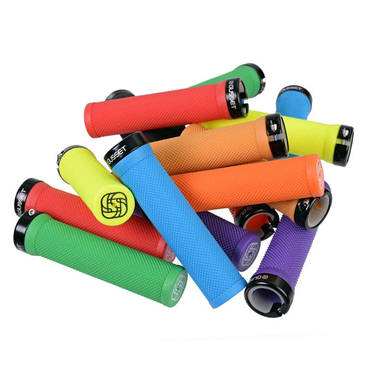 Gusset Grips Single File Lock-On Grips