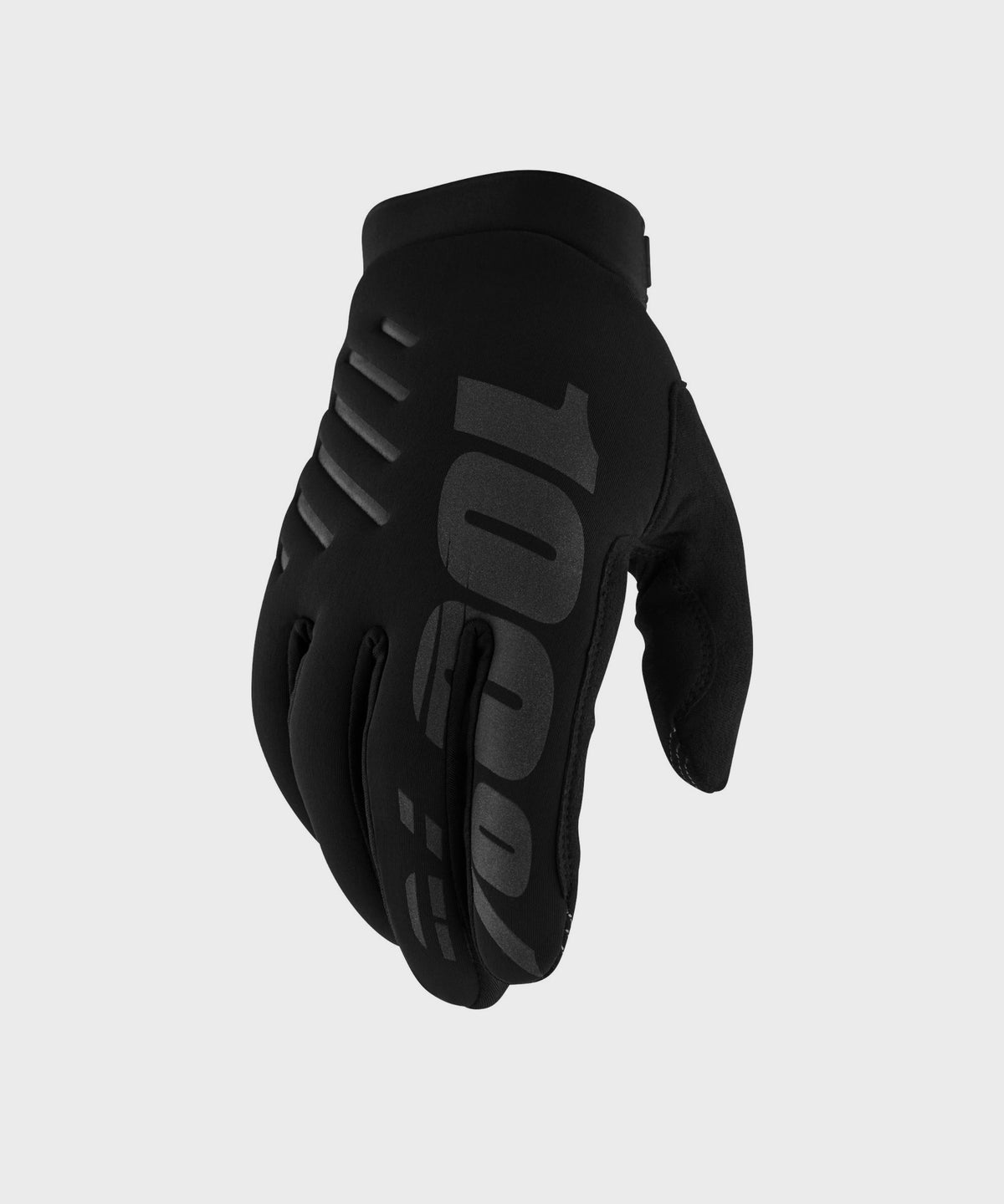 100% Brisker Cold Weather Glove XXL / Black / Grey