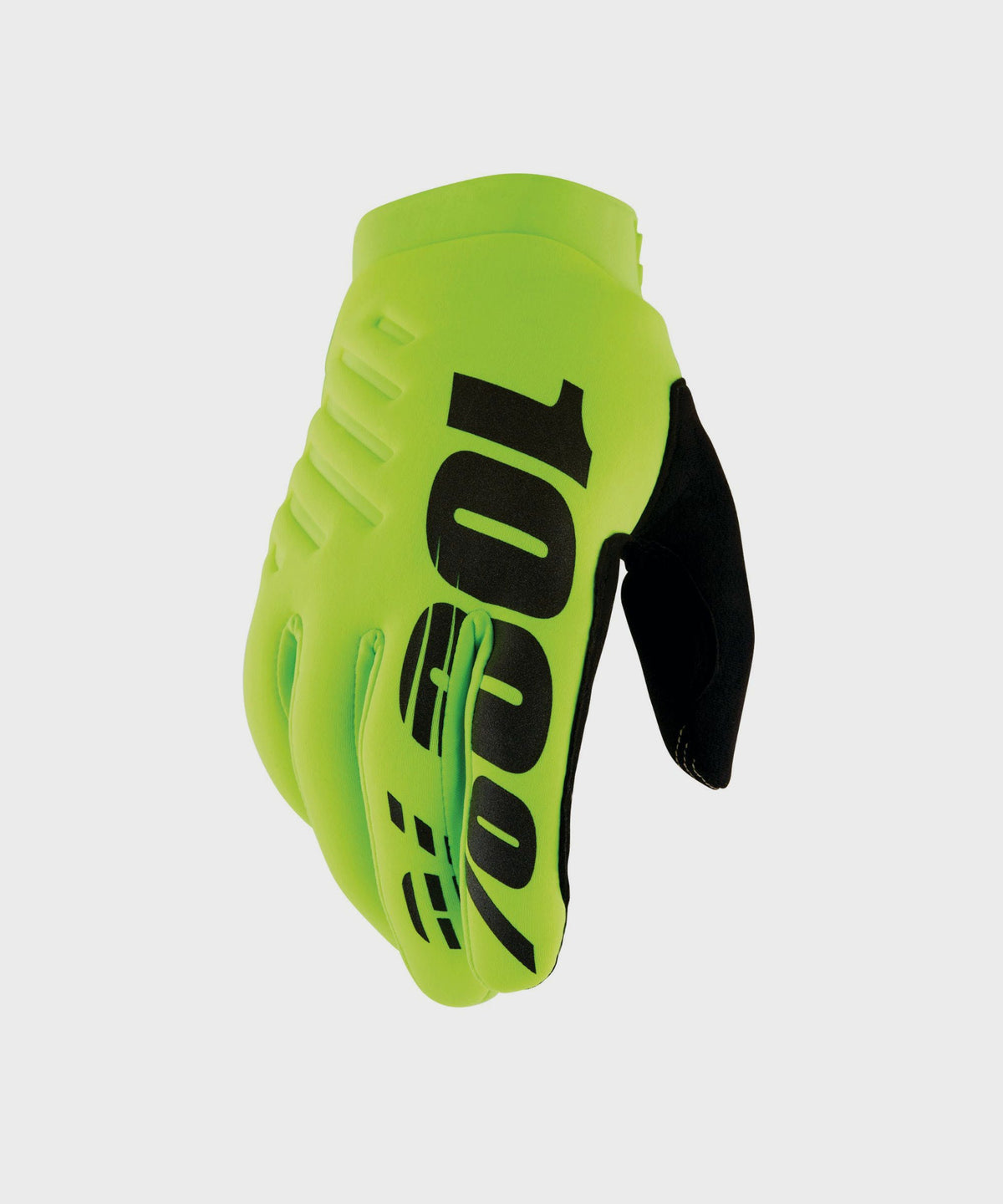 100% Brisker Cold Weather Youth Glove XL / Fluo Yellow / Black