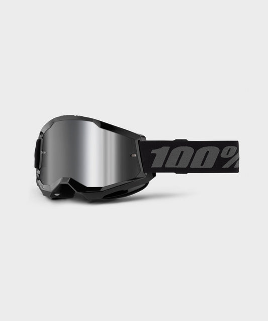 100% Strata 2 Youth Goggle Fletcher Silver Mirror