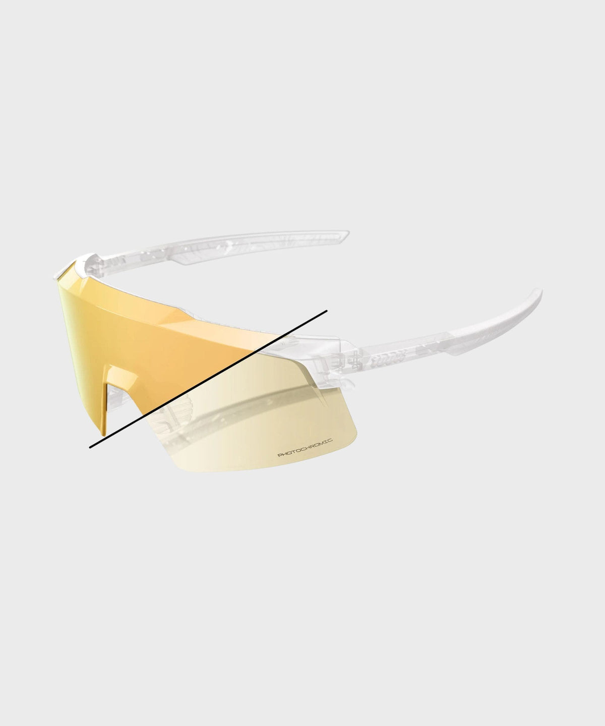 100% AEROCRAFT Replacement Lens - Gold Mirror Photochromic HiPER Red Multilayer Mirror