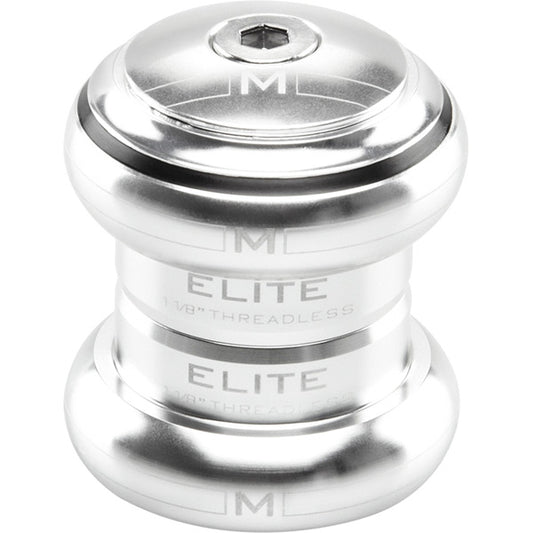 M Part Elite Headset 1-1/8" Threadless Silver EC34/28.6 EC34/30