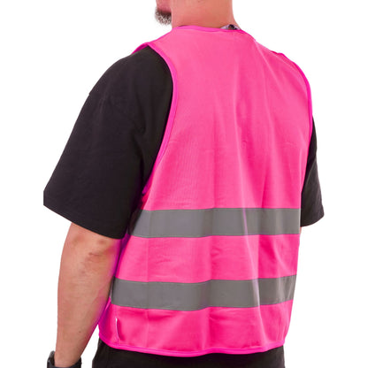 HUMP Reflective Packable Vest - Pink - XS/S