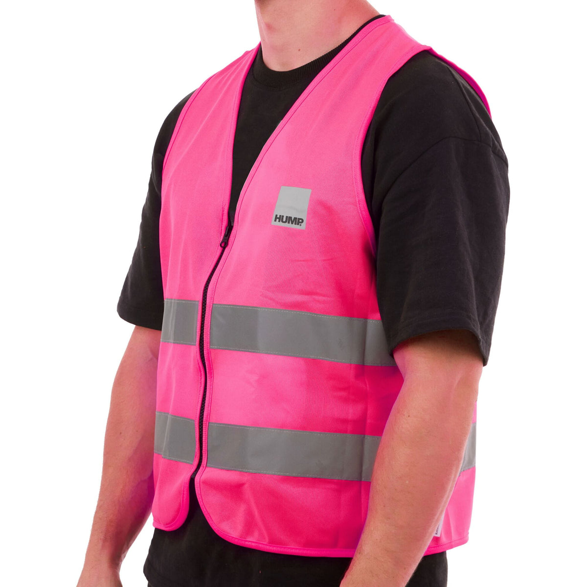 HUMP Reflective Packable Vest - Pink -