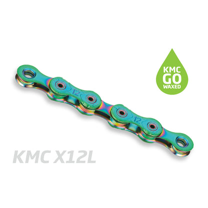 KMC X12L Pre-waxed Aurora Chain 126L
