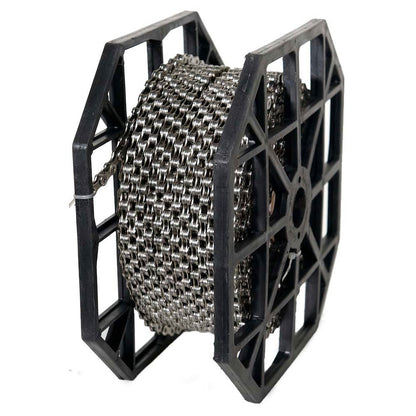 KMC X11 Silver/Black Chain 50m Reel
