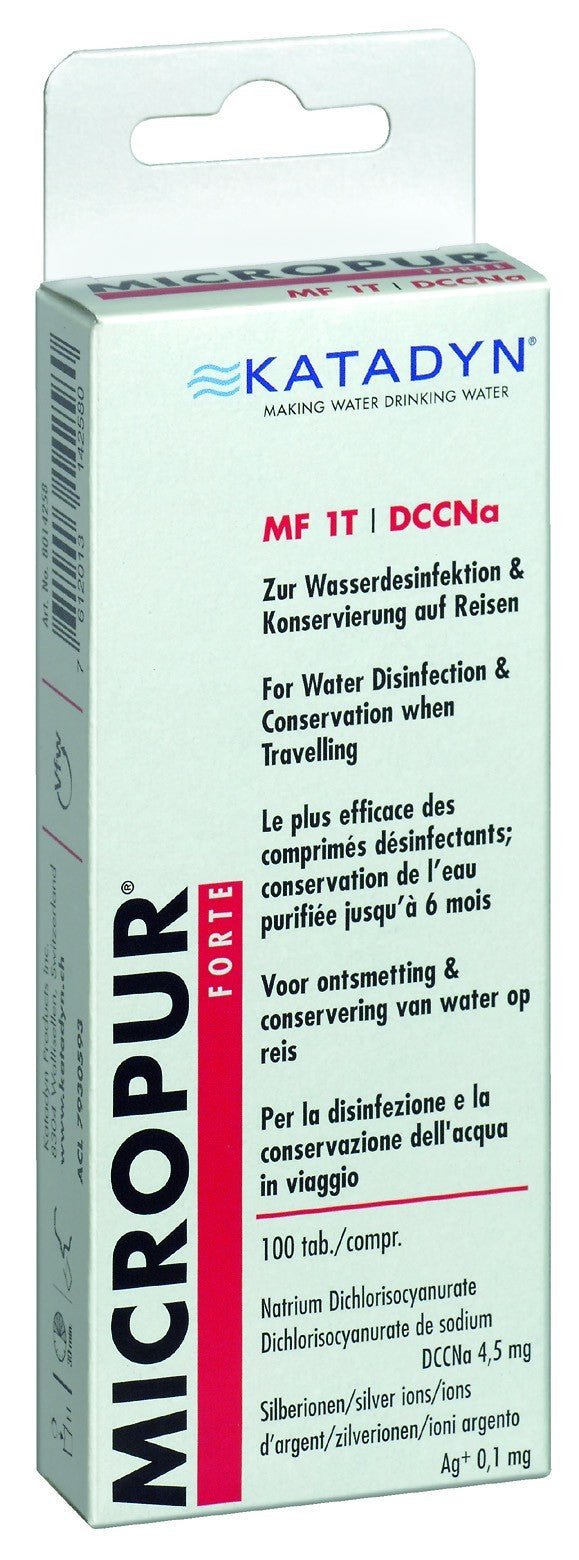 Katadyn Micropur Forte MF 50 Tablets Default Title