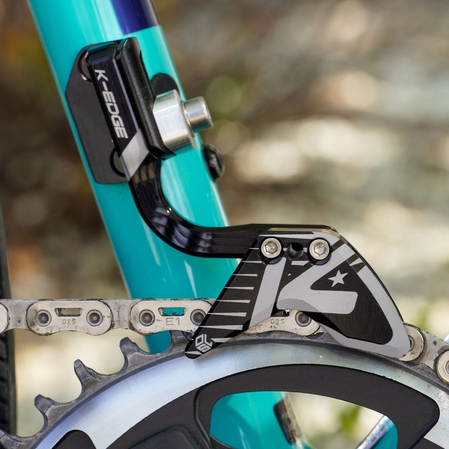 K-Edge 1x Elevate Race Chain Guide, Black