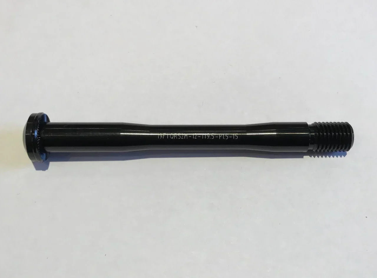 Kona Spares - Axel - CMPAXF02 - Front Axel QR - 12x100mm E-thru Axel - 119.5mm L X 1.5 pitch