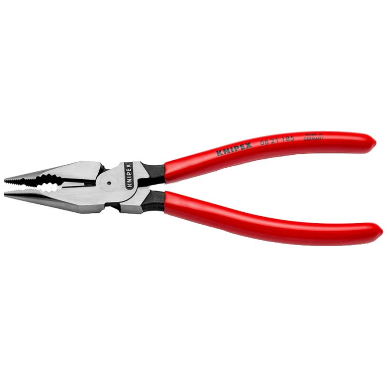 KNIPEX 08 21 185 Needle Nose Combination Pliers