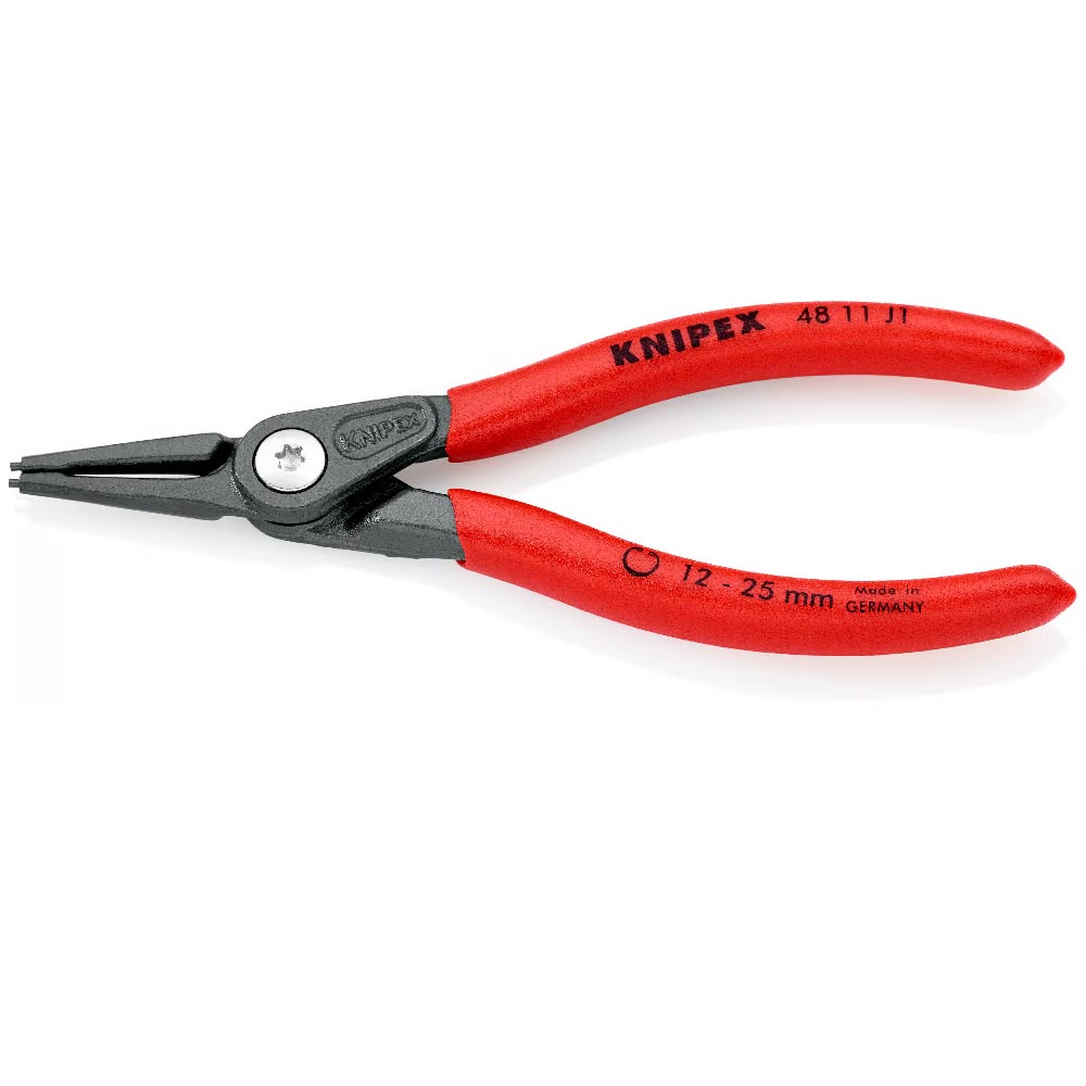 KNIPEX 48 11 J1 Precision Straight Internal Circlip Pliers 140mm