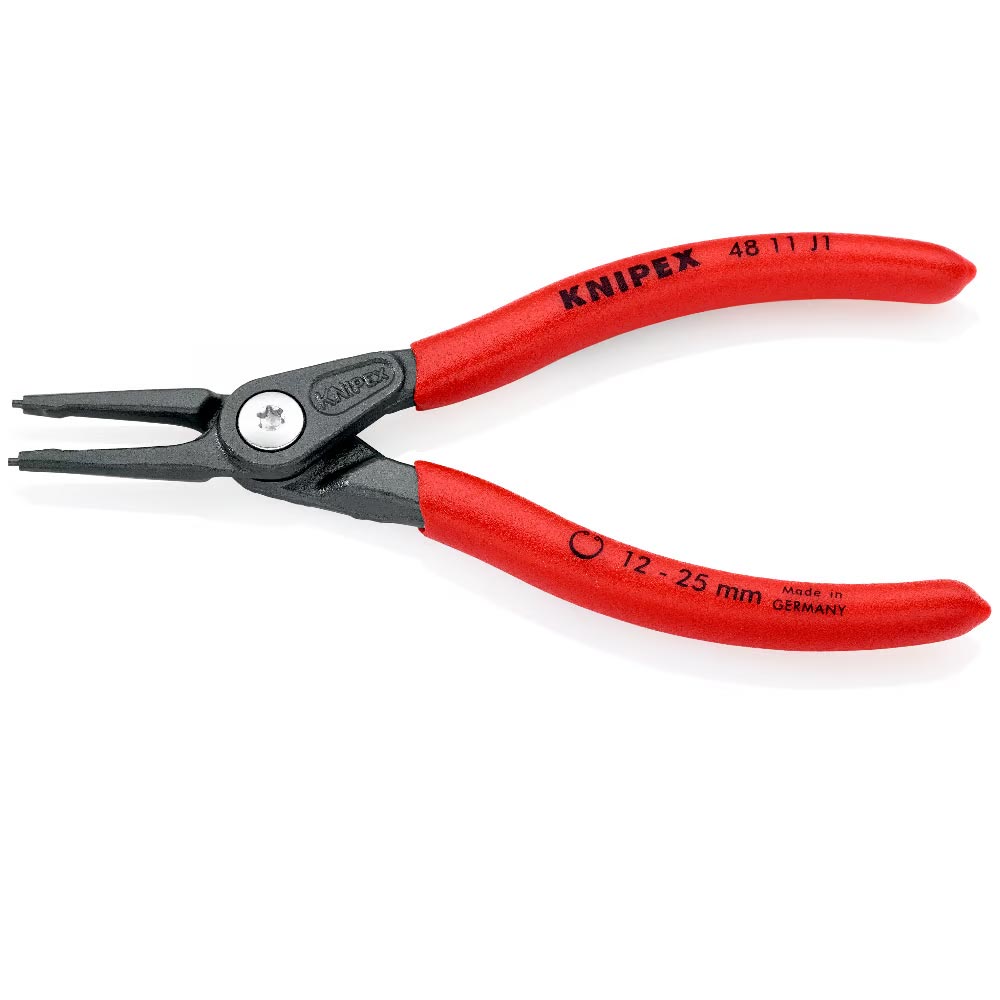 KNIPEX 48 11 J1 Precision Straight Internal Circlip Pliers 140mm