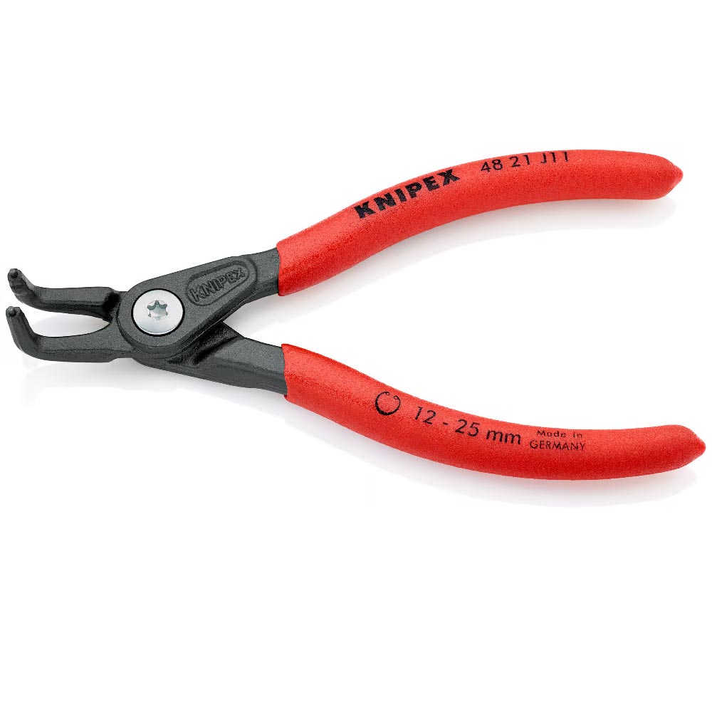 KNIPEX 48 21 J11 Precision Angled Internal Circlip Pliers 130mm